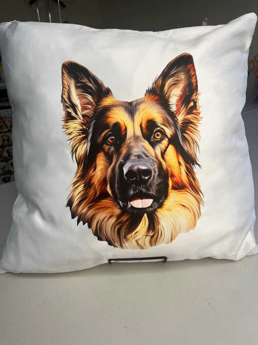 German Shepherd decorative pillow