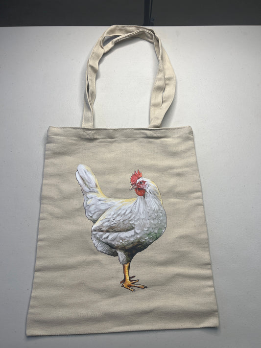 Chicken tote bag