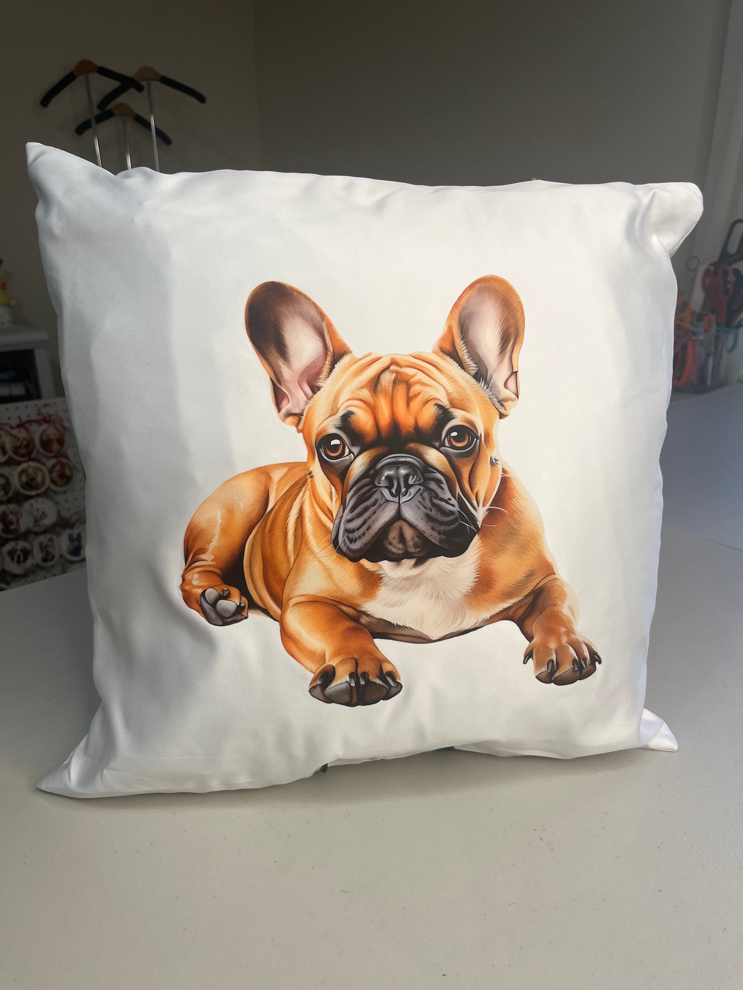 French Bulldog decorative pillow