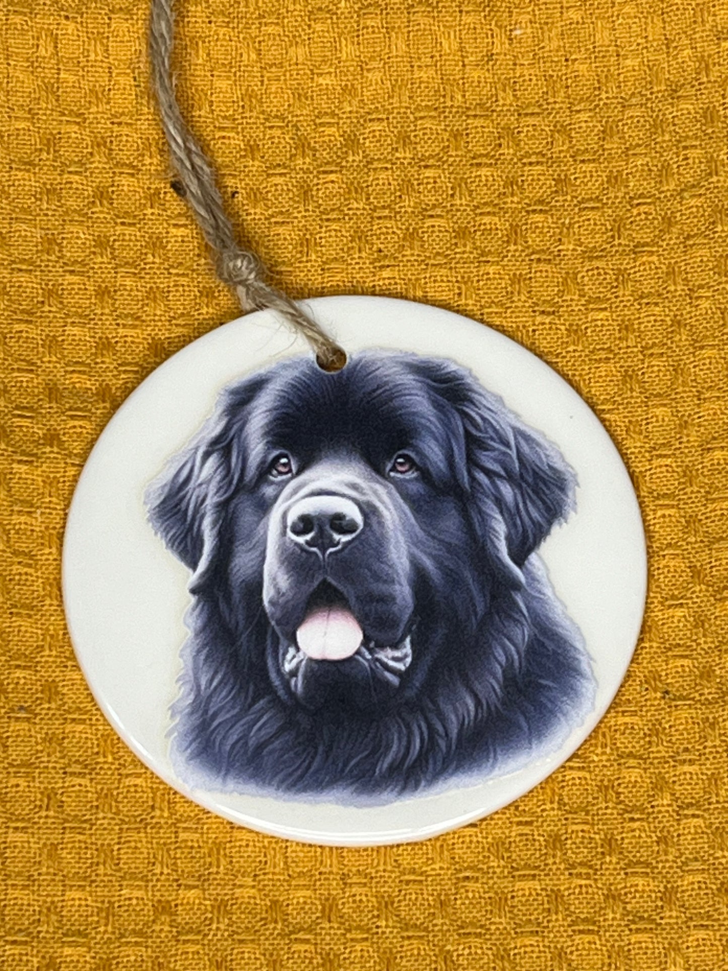 Newfoundland ceramic ornament