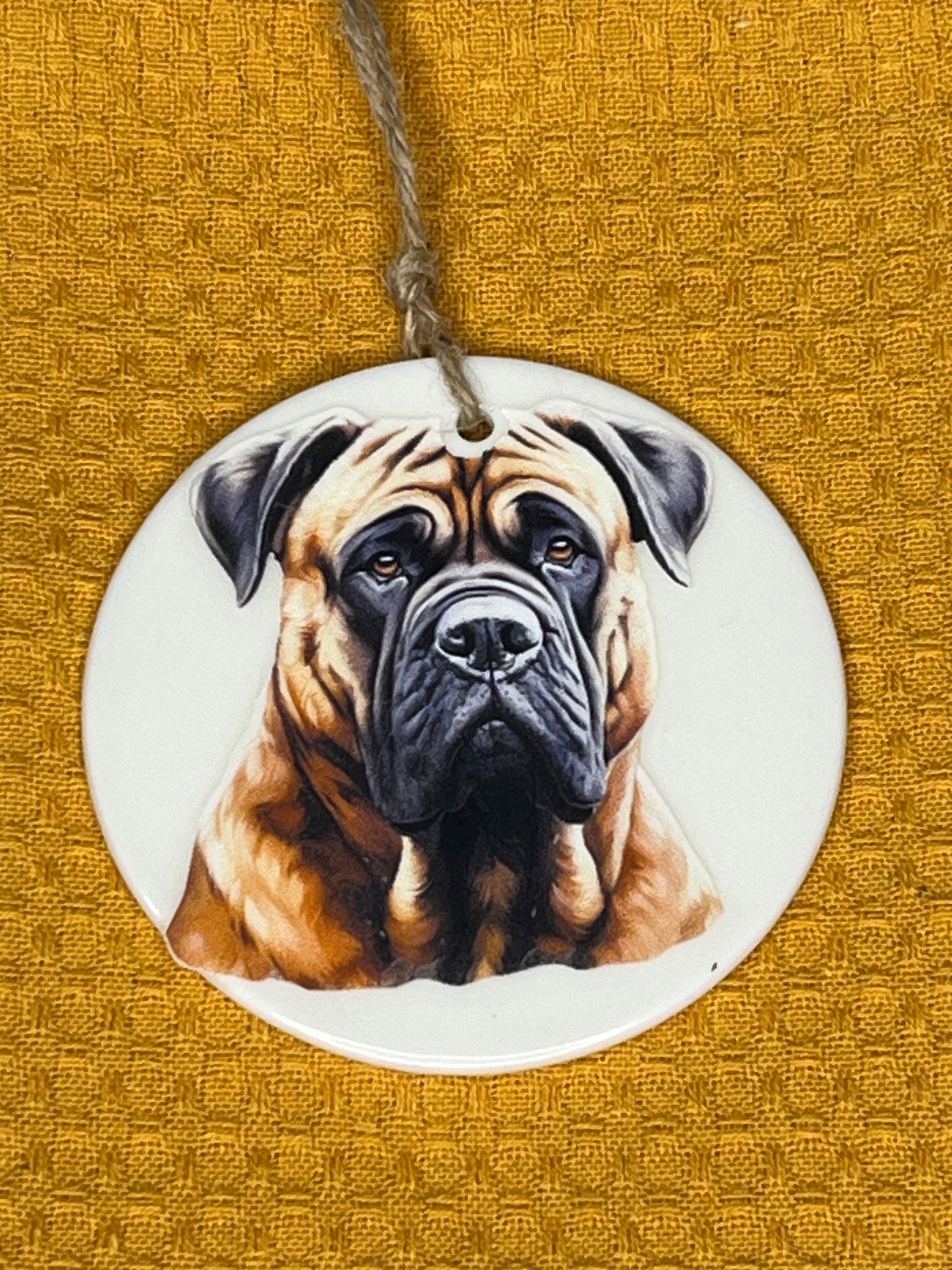 Boerboel ceramic ornament