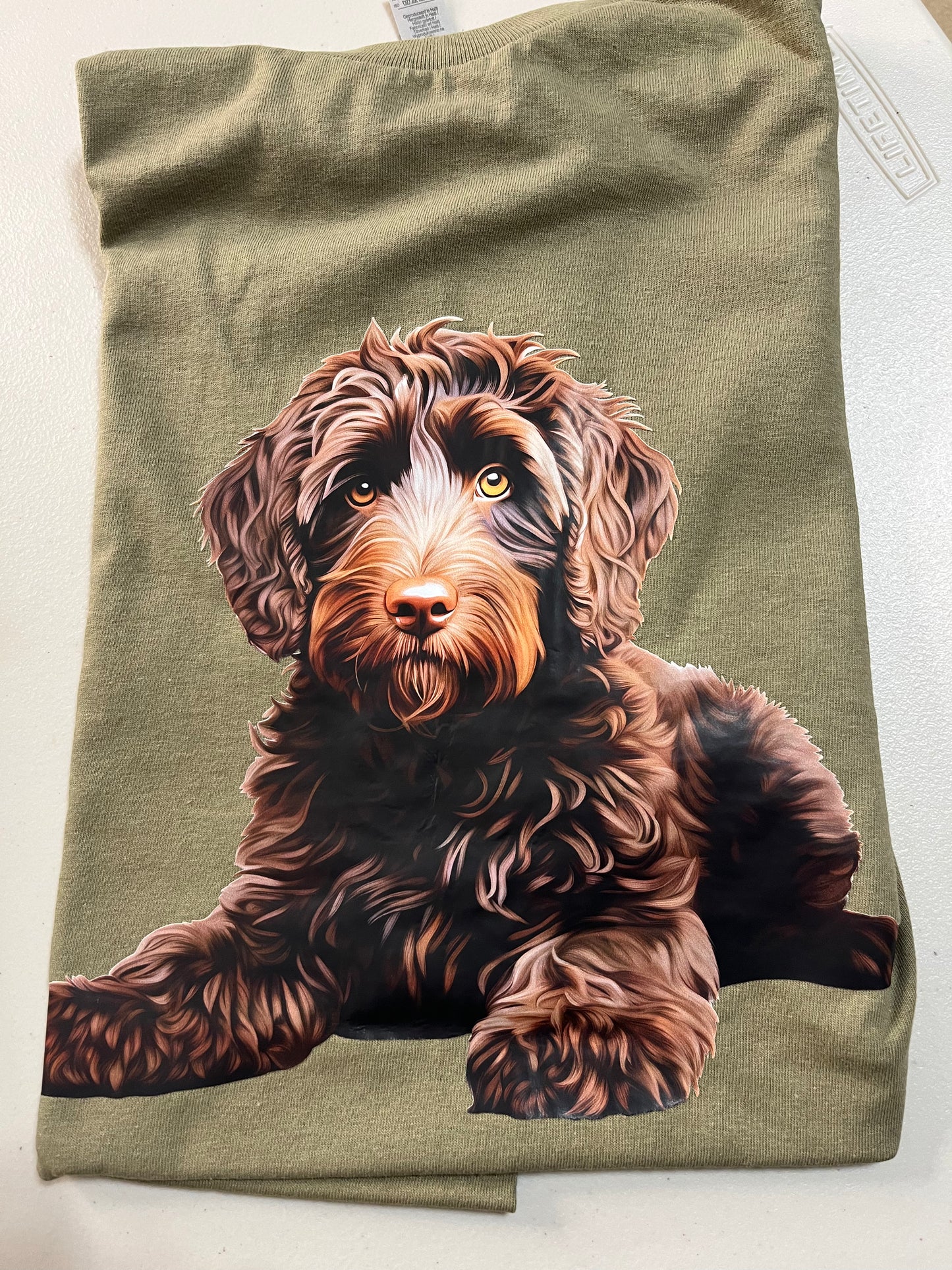 Goldendoodle puppy Chocolate T-shirt