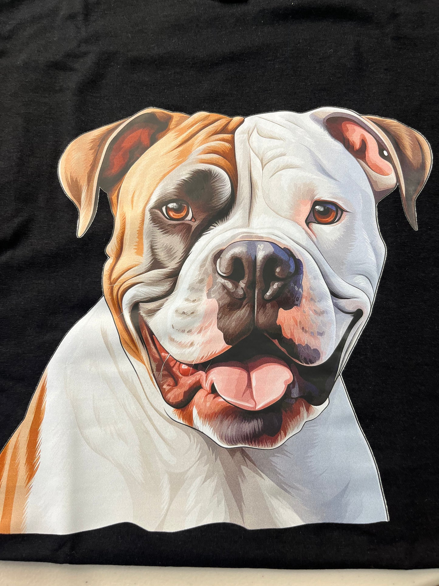 American Bulldog #1 open mouth