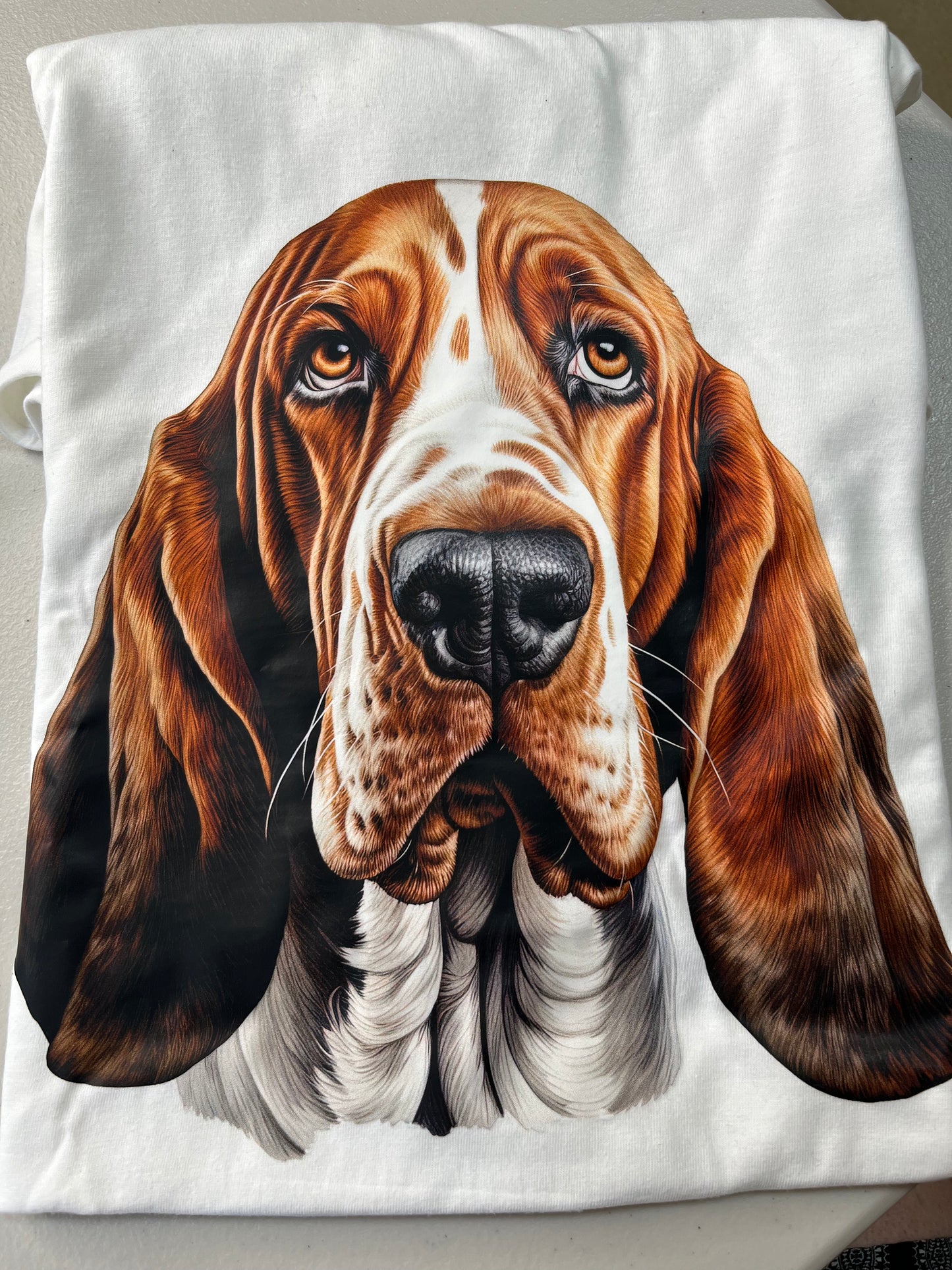 Bassett hound T-shirt