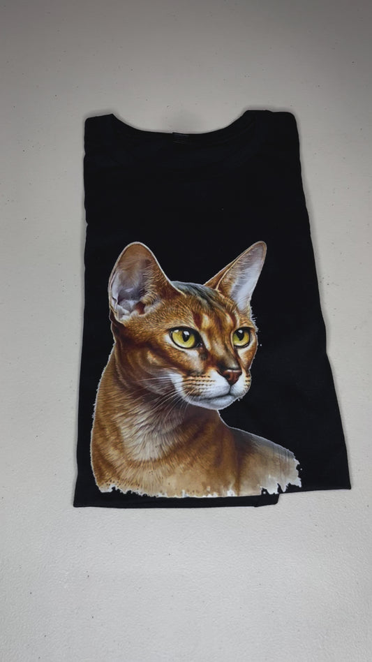 Abyssian cat  T-shirt