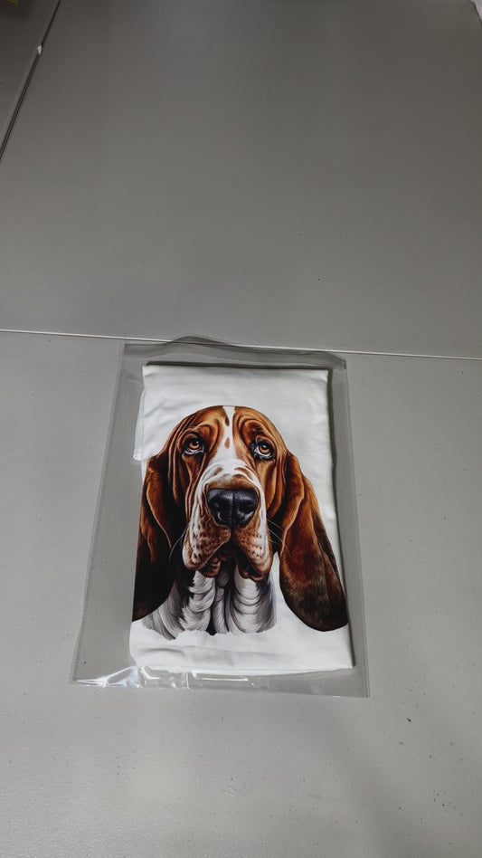 Bassett hound T-shirt